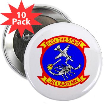 3LAADB - M01 - 01 - 3rd Low Altitude Air Defense Bn - 2.25" Button (10 pack) - Click Image to Close